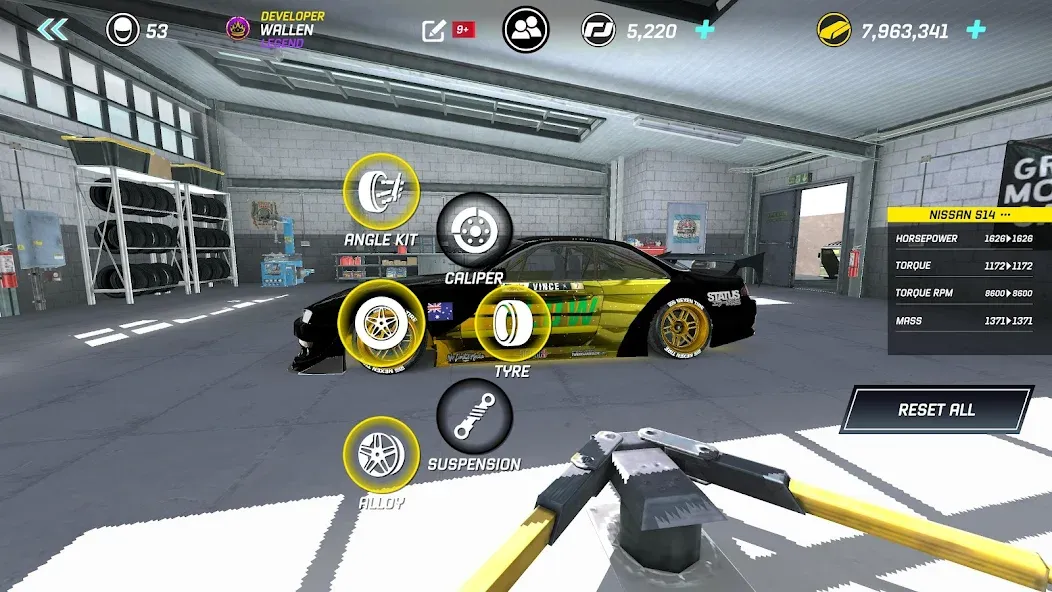 Torque Drift (Торк Дрифт) [МОД: Деньги, Монеты и Меню MOD] Screenshot 2