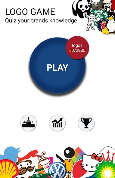Quiz: Logo game [МОД: Много денег, Монет и Все открыто] Screenshot 1