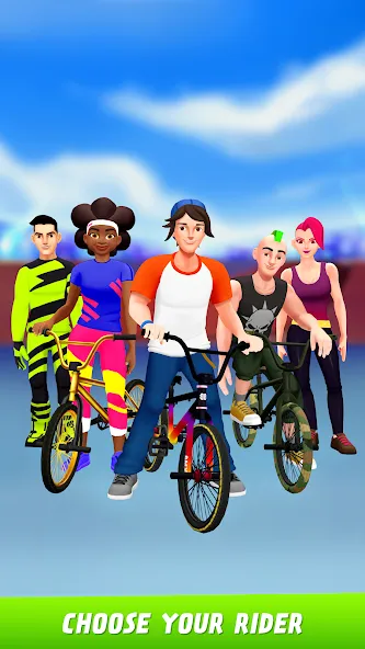 Max Air BMX (Макс Эйр БМХ) [МОД: Все открыто, Дополнительные деньги и Меню MOD] Screenshot 5
