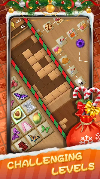Tile Connect - Matching Games (Тайл Коннект) [МОД: Меню, Бесконечные монеты и Открытые уровни] Screenshot 4