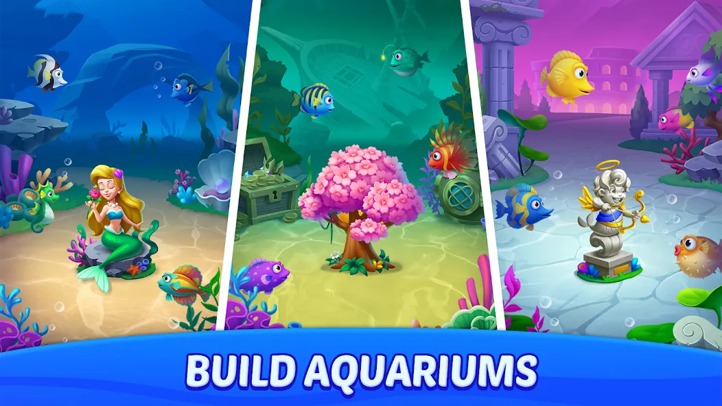 Block Puzzle Ocean [МОД: Деньги, Монеты и Меню MOD] Screenshot 3