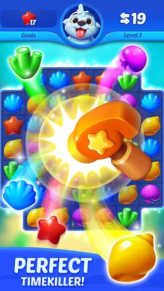 Ocean Match [МОД: Много монет, Открытые уровни и Мега MOD] Screenshot 4