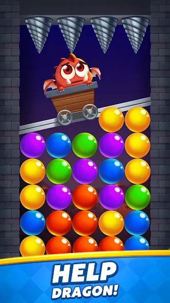 Bubble Shooter [МОД: Деньги, Монеты и Меню MOD] Screenshot 3