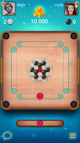 Carrom Lure - Disc pool game (Карром Лур) [МОД: Много монет, Открытые уровни и Мега MOD] Screenshot 3