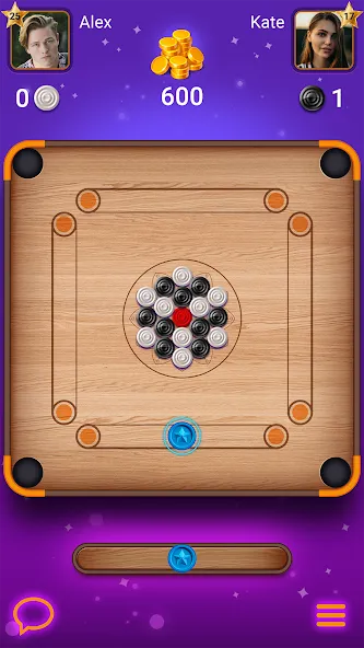 Carrom Lure - Disc pool game (Карром Лур) [МОД: Много монет, Открытые уровни и Мега MOD] Screenshot 4