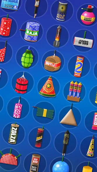 Diwali Firecrackers Simulator (Дивали Файркрекерс Симулятор) [МОД: Много денег, Монет и Все открыто] Screenshot 2