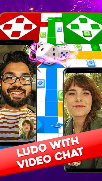 Ludo Lush-Game with Video Call (Людо Луш) [МОД: Много денег, Монет и Все открыто] Screenshot 1