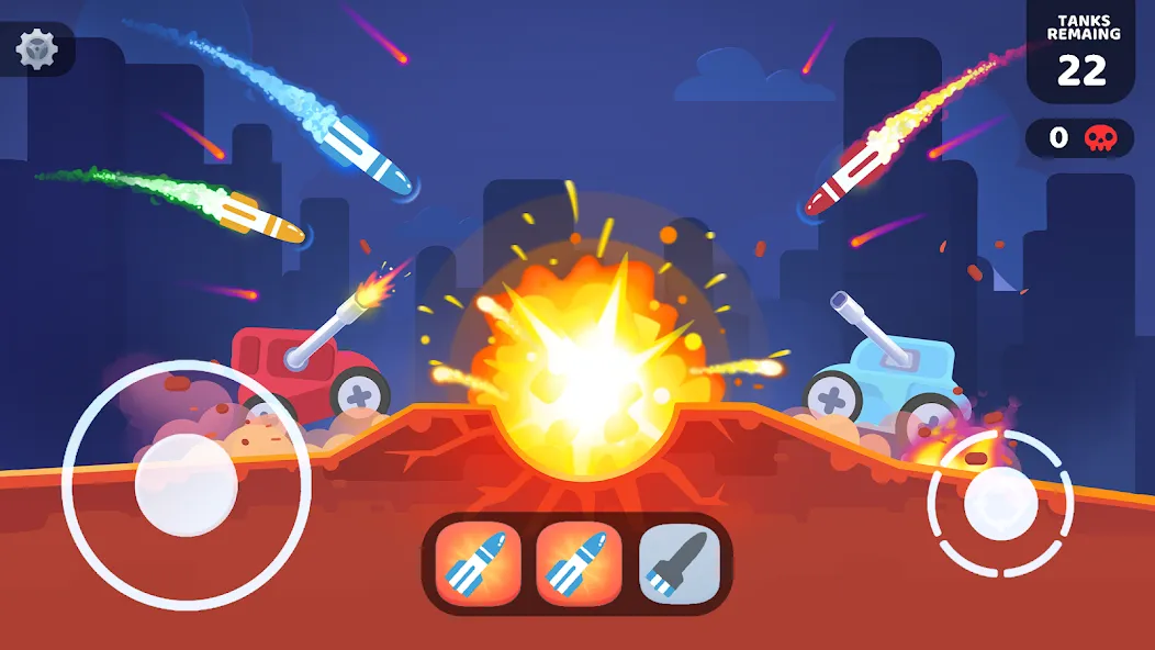 Mad Royale io – Tank Battle (Мад Рояль ио) [МОД: Меню, Бесконечные монеты и Открытые уровни] Screenshot 1