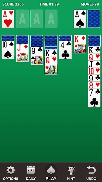 Solitaire. [МОД: Много денег, Монет и Все открыто] Screenshot 5