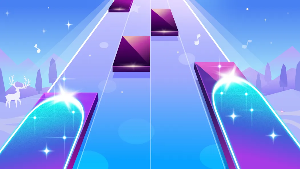 Magic Music Tiles, Piano Tiles [МОД: Деньги, Монеты и Меню MOD] Screenshot 1
