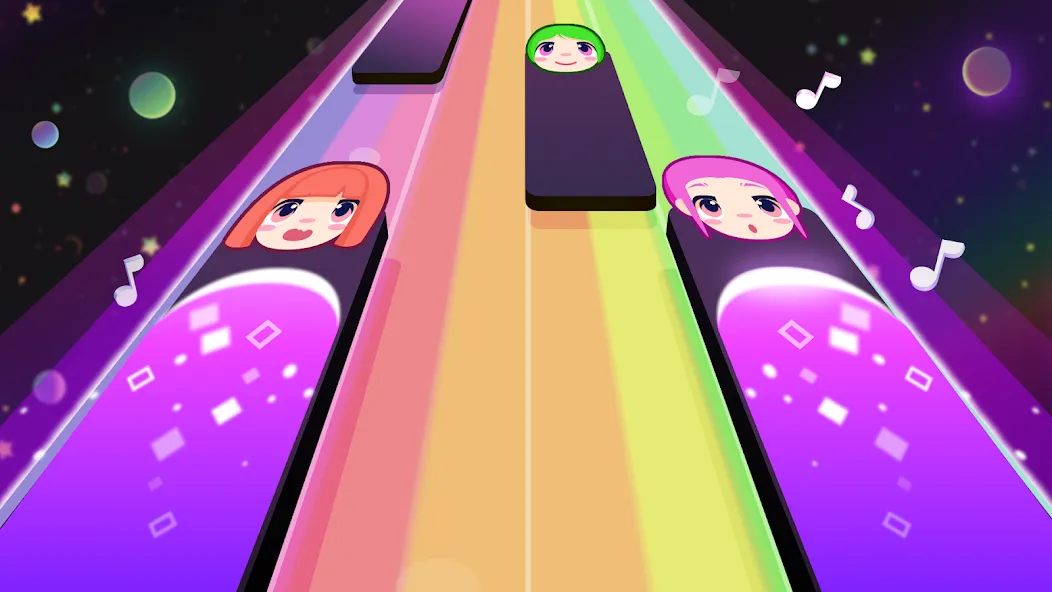 Magic Music Tiles, Piano Tiles [МОД: Деньги, Монеты и Меню MOD] Screenshot 3