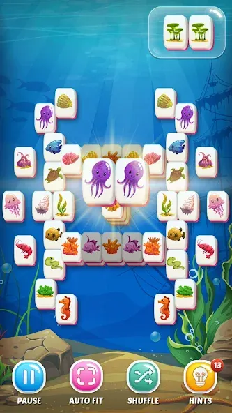 Mahjong Fish (Маджонг Рыбы) [МОД: Деньги, Монеты и Меню MOD] Screenshot 2