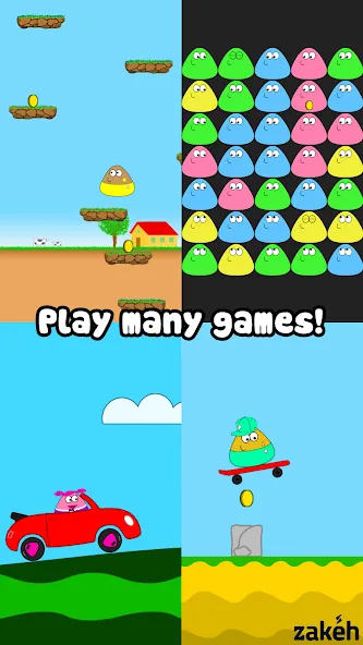 Pou (Пуо) [МОД: Деньги, Монеты и Меню MOD] Screenshot 2