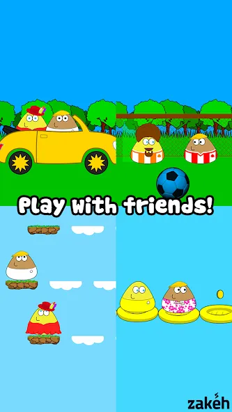 Pou (Пуо) [МОД: Деньги, Монеты и Меню MOD] Screenshot 5