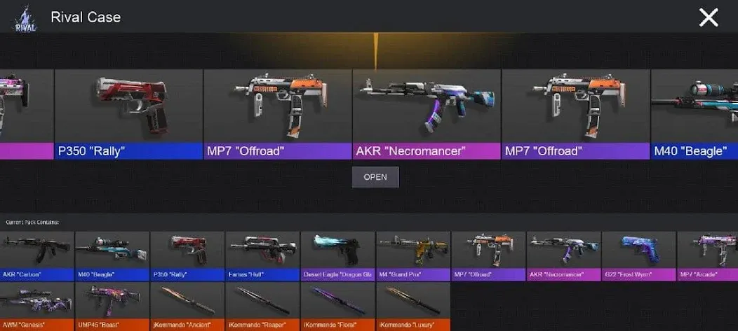 Case Simulator for Standoff 2 [МОД: Все открыто, Дополнительные деньги и Меню MOD] Screenshot 4