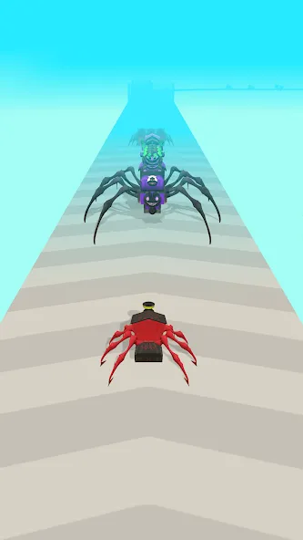Merge Spider Train [МОД: Много денег, Монет и Все открыто] Screenshot 4
