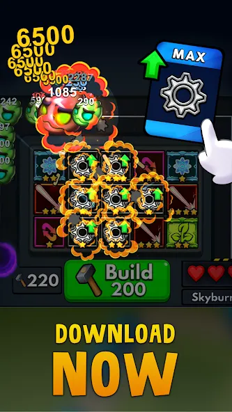 Merge Clash: Tower Defense TD (Мердж Клаш) [МОД: Все открыто, Дополнительные деньги и Меню MOD] Screenshot 5