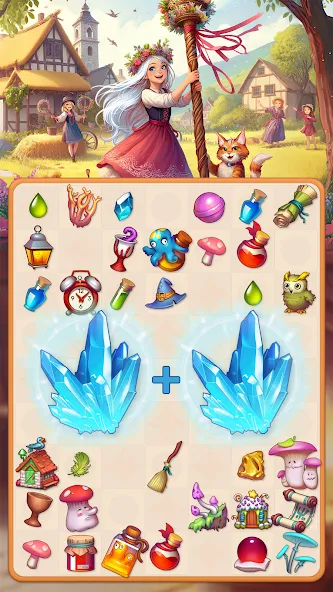 Mergic: Merge & Magic (Мерджик) [МОД: Деньги, Монеты и Меню MOD] Screenshot 1