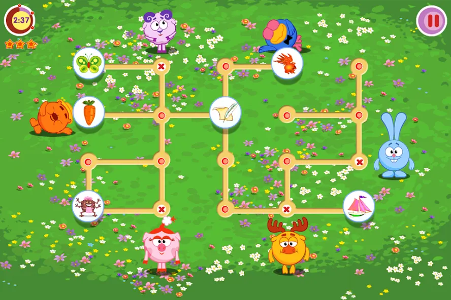 Смешарики. Снотворец [МОД: Деньги, Монеты и Меню MOD] Screenshot 5