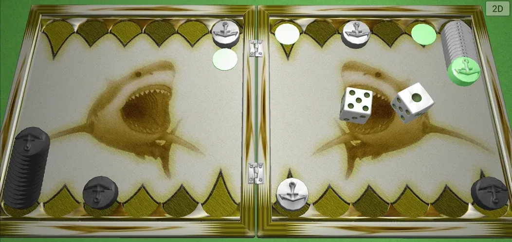 Backgammon 6 1 [МОД: Деньги, Монеты и Меню MOD] Screenshot 1