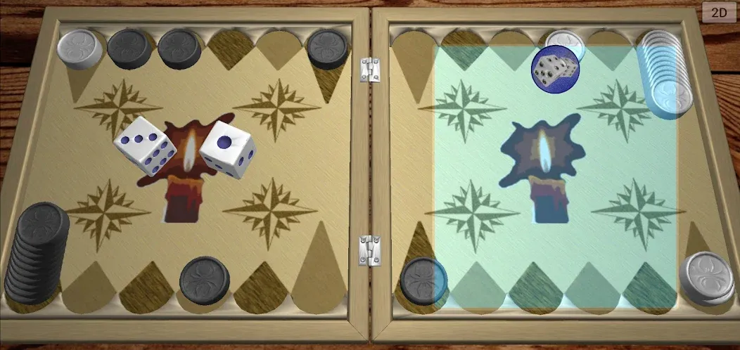 Backgammon 6 1 [МОД: Деньги, Монеты и Меню MOD] Screenshot 4
