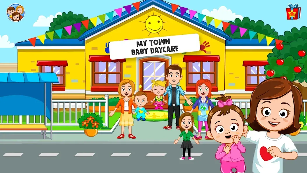 My Town : Daycare Game [МОД: Бесконечные деньги, Монеты и Мега MOD] Screenshot 2