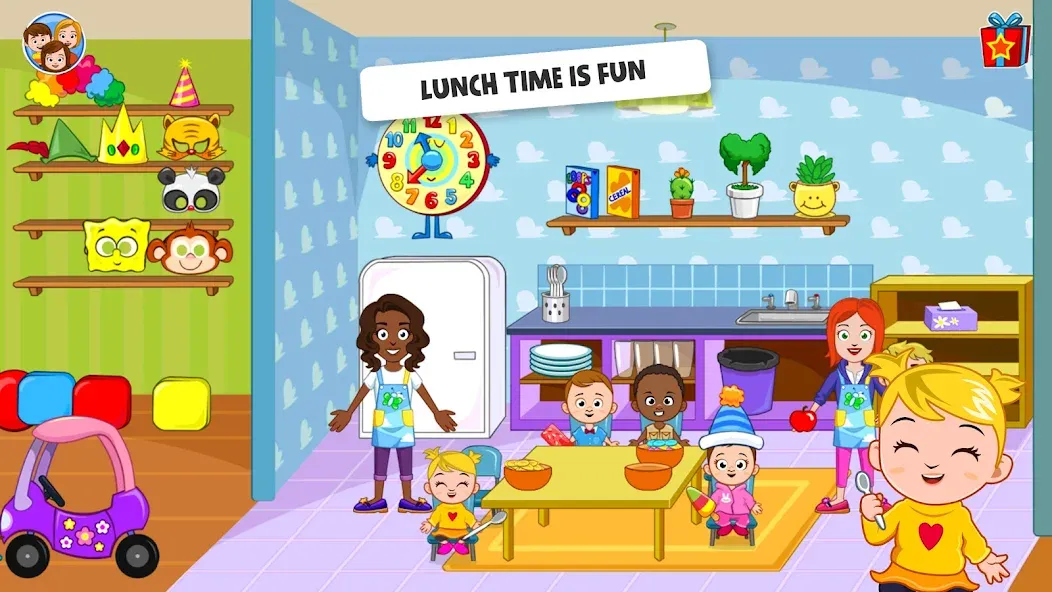 My Town : Daycare Game [МОД: Бесконечные деньги, Монеты и Мега MOD] Screenshot 4