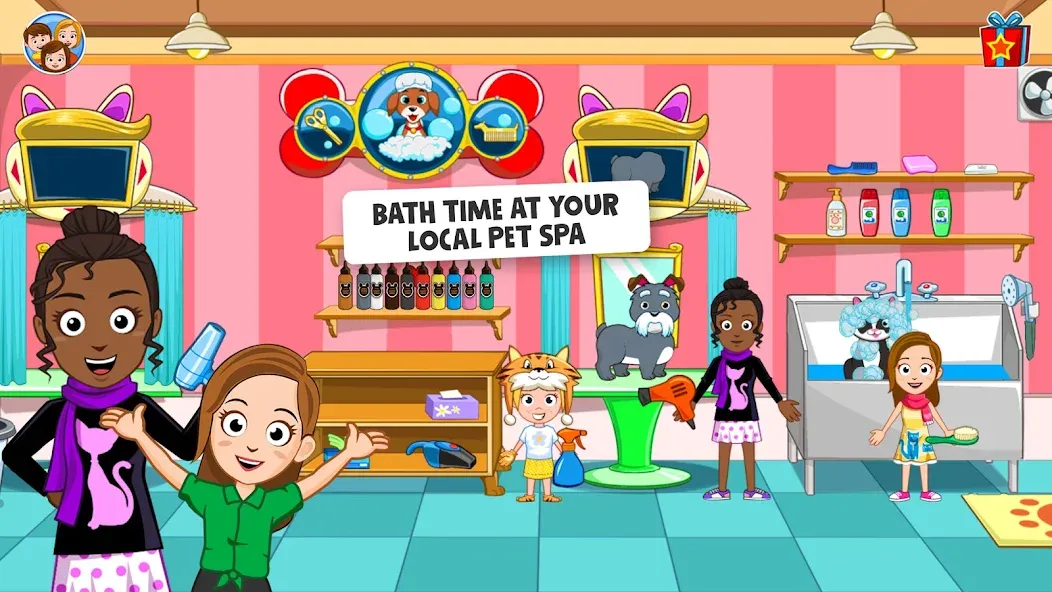 My Town: Pet games & Animals (Май Таун) [МОД: Все открыто, Дополнительные деньги и Меню MOD] Screenshot 5