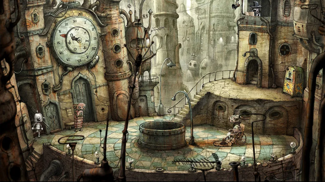 Machinarium Demo (Махинариум) [МОД: Меню, Бесконечные монеты и Открытые уровни] Screenshot 3
