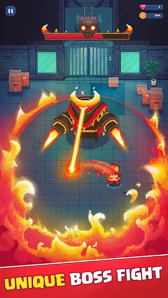 Firefighter: pixel shooter [МОД: Меню, Бесконечные монеты и Открытые уровни] Screenshot 4