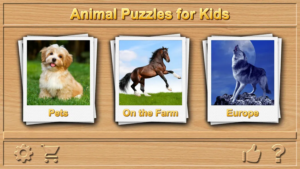 Animal Puzzles for Kids [МОД: Много денег, Монет и Все открыто] Screenshot 1