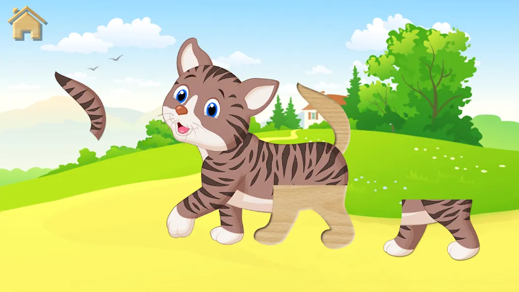 Baby Puzzles for Kids [МОД: Меню, Бесконечные монеты и Открытые уровни] Screenshot 2