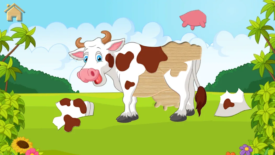 Baby Puzzles for Kids [МОД: Меню, Бесконечные монеты и Открытые уровни] Screenshot 4