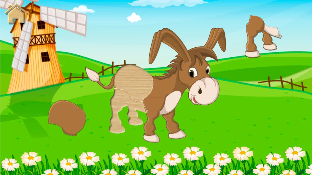 Baby Puzzles for Kids [МОД: Меню, Бесконечные монеты и Открытые уровни] Screenshot 5