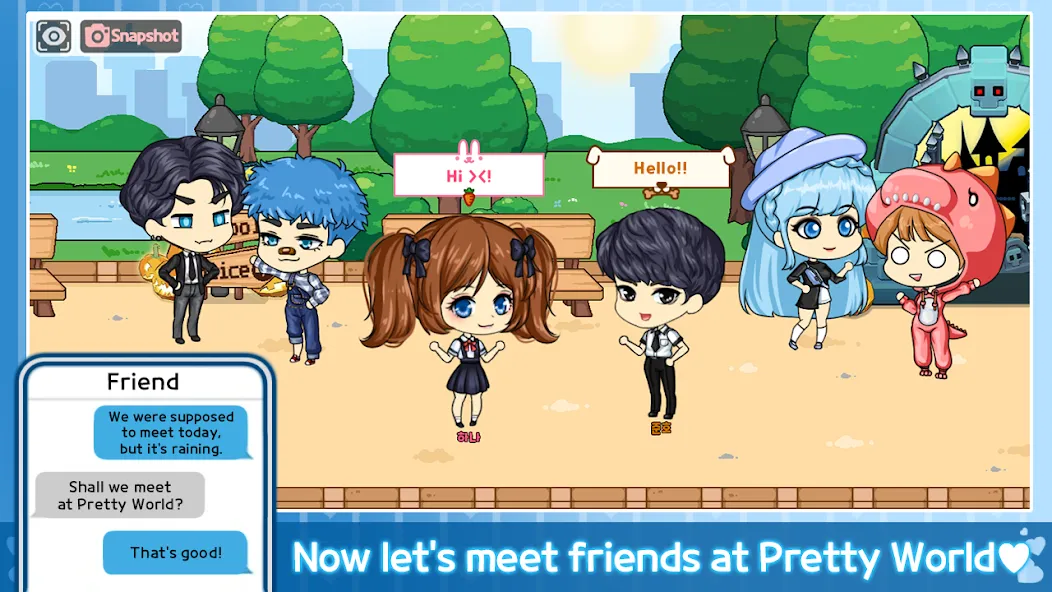 My Prettygirl Story : Dress Up (Мой Притигерл Стори) [МОД: Бесконечные деньги, Монеты и Мега MOD] Screenshot 1