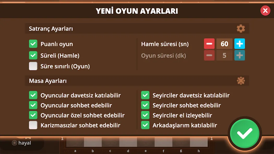 Satranç Online [МОД: Бесконечные деньги, Монеты и Мега MOD] Screenshot 3