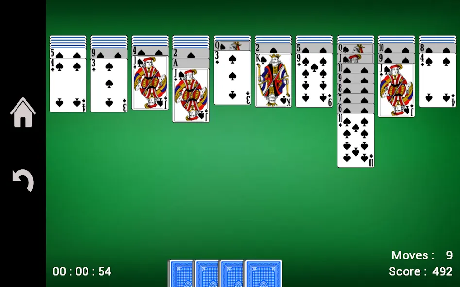 Spider Solitaire [МОД: Много денег, Монет и Все открыто] Screenshot 5