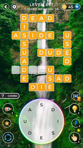 WOW4:Word Connect Offline Word (ВАУ 4) [МОД: Много монет, Открытые уровни и Мега MOD] Screenshot 5