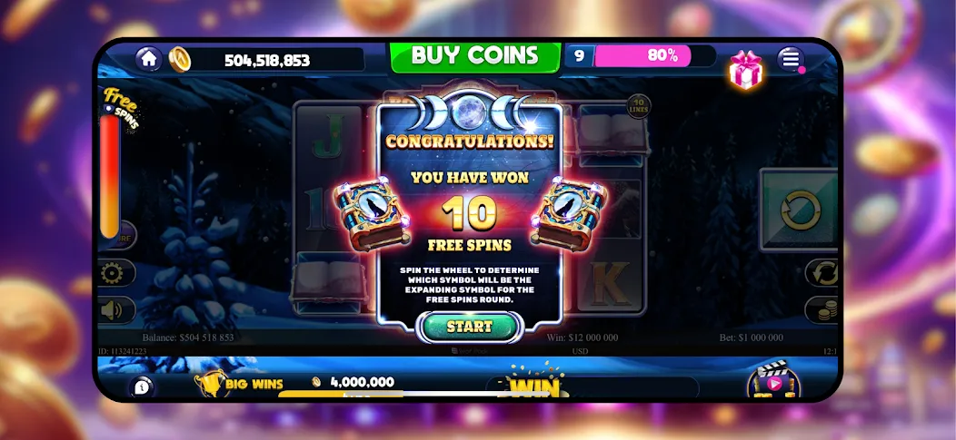 Majestic Slots: Slot Machine [МОД: Бесконечные деньги, Монеты и Мега MOD] Screenshot 4