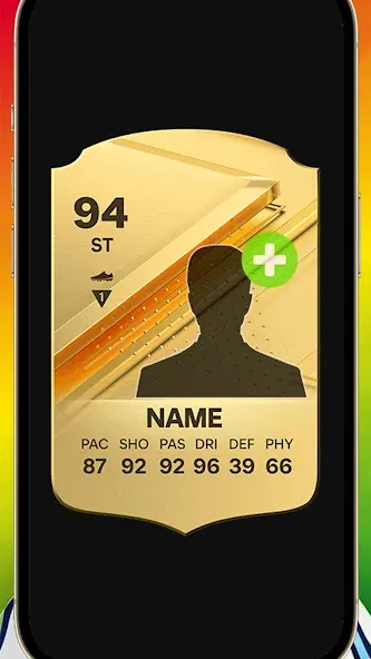 FC Card Creator (ФУТ) [МОД: Деньги, Монеты и Меню MOD] Screenshot 2
