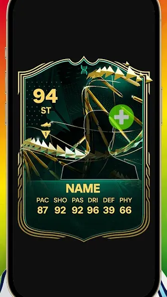 FC Card Creator (ФУТ) [МОД: Деньги, Монеты и Меню MOD] Screenshot 4