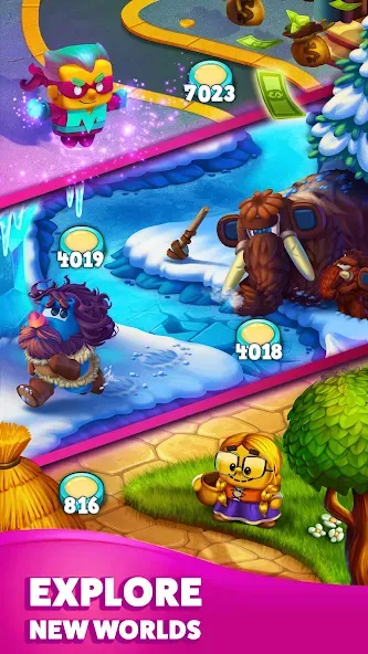 Toy Blast (Той Бласт) [МОД: Деньги, Монеты и Меню MOD] Screenshot 4