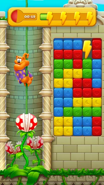 Toon Blast (Тун Бласт) [МОД: Все открыто, Дополнительные деньги и Меню MOD] Screenshot 1