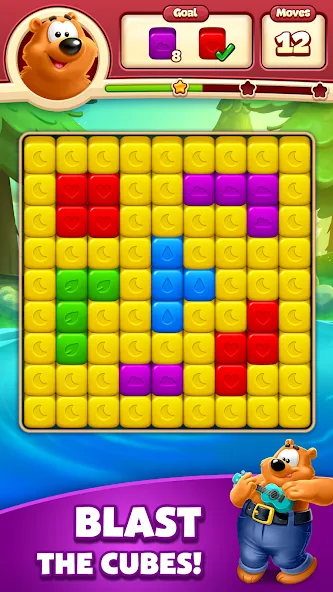 Toon Blast (Тун Бласт) [МОД: Все открыто, Дополнительные деньги и Меню MOD] Screenshot 4