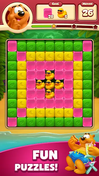 Toon Blast (Тун Бласт) [МОД: Все открыто, Дополнительные деньги и Меню MOD] Screenshot 5