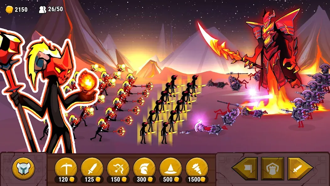 Stick of Thrones (Стикмен война) [МОД: Деньги, Монеты и Меню MOD] Screenshot 2