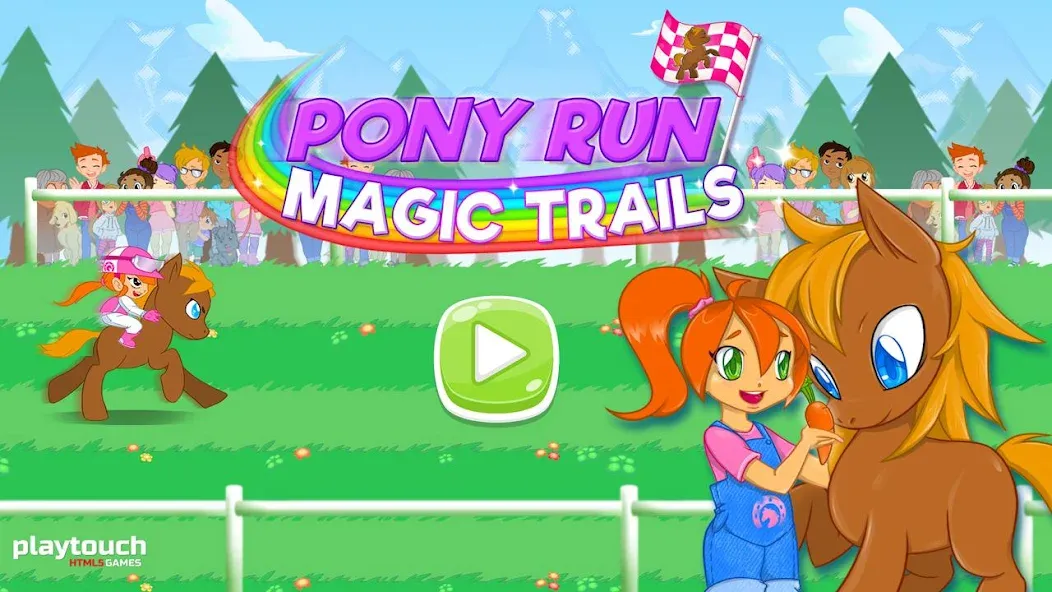 Pony Run : Magic Trails (Пони Ран) [МОД: Все открыто, Дополнительные деньги и Меню MOD] Screenshot 4