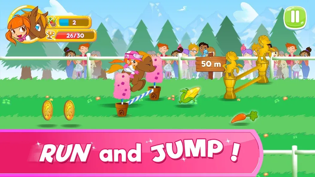 Pony Run : Magic Trails (Пони Ран) [МОД: Все открыто, Дополнительные деньги и Меню MOD] Screenshot 5