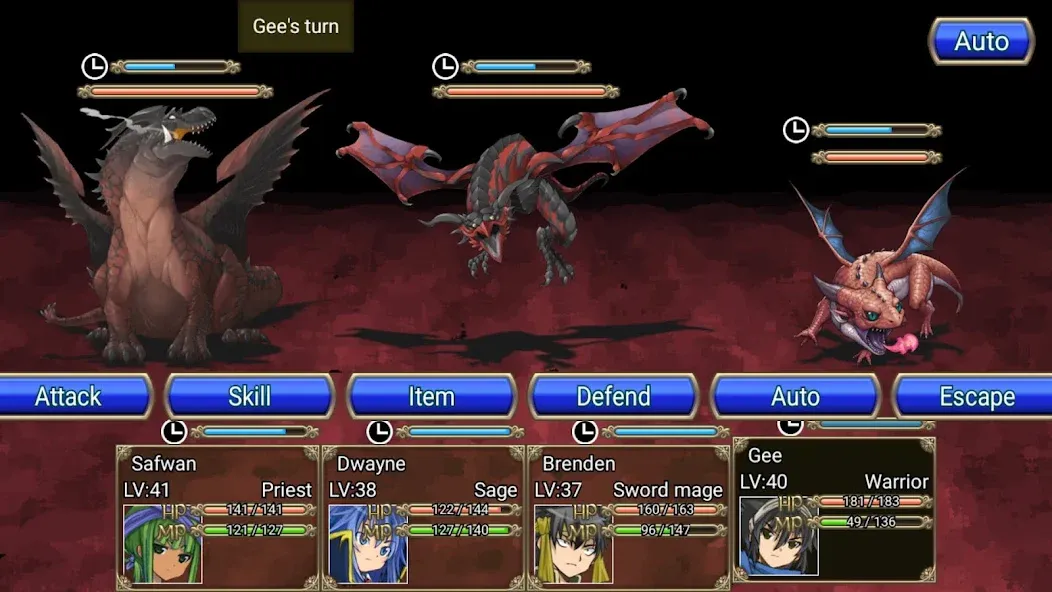 Dungeon RPG -Abyssal Dystopia- (Данжен РПГ) [МОД: Меню, Бесконечные монеты и Открытые уровни] Screenshot 1