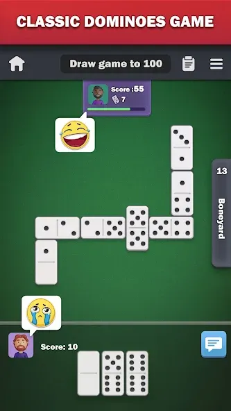 Dominoes online - play Domino! [МОД: Много денег, Монет и Все открыто] Screenshot 1